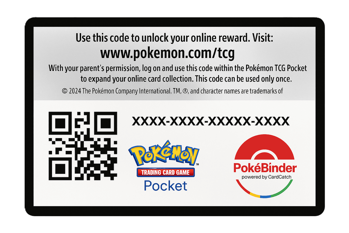 Pokémon TCG Code Card