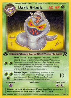 Dark Arbok #19