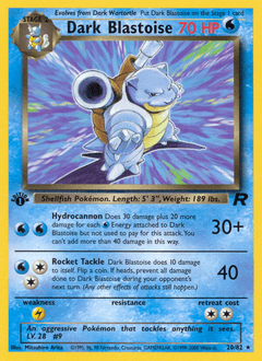 Dark Blastoise #20