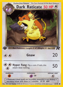 Dark Raticate #51