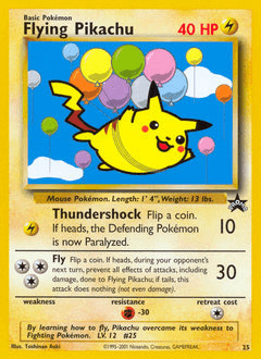 Flying Pikachu #25
