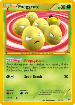 Exeggcute #102
