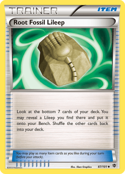 Root Fossil Lileep #87