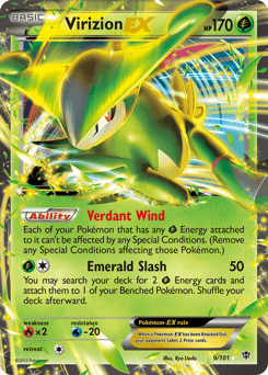 Virizion-EX #9