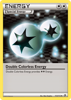 Double Colorless Energy #113