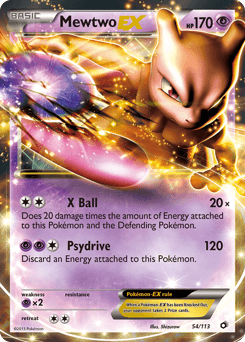 Mewtwo-EX #54