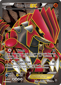 Groudon-EX #106