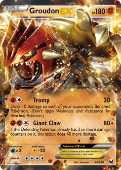 Groudon-EX #54