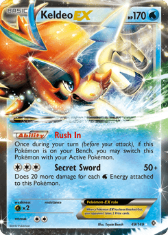 Keldeo-EX #49