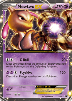 Mewtwo-EX #BW45