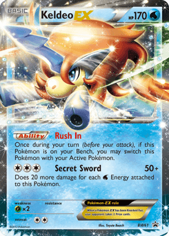 Keldeo-EX #BW61