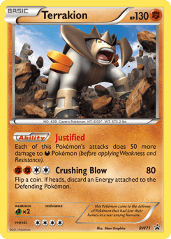 Terrakion #BW71