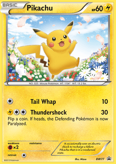 Pikachu #BW77