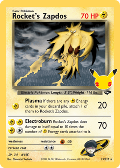 Rocket's Zapdos #15