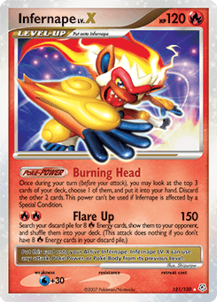 Infernape LV.X #121