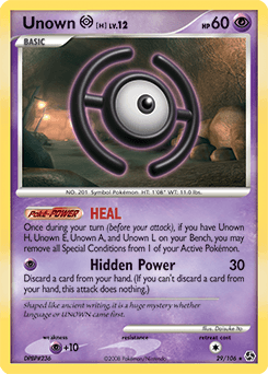 Unown [H] #29
