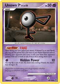 Unown [F] #56