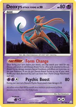 Deoxys Attack Forme #24