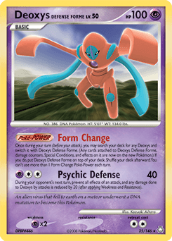Deoxys Defense Forme #25