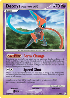 Deoxys Speed Forme #26