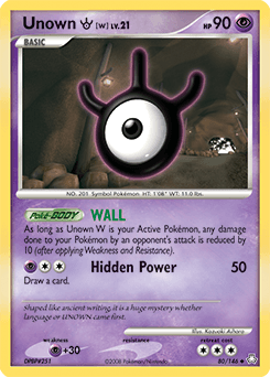 Unown [W] #80