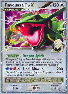 Rayquaza C LV.X #DP47