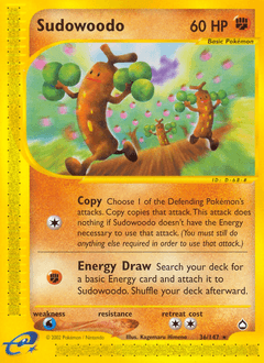 Sudowoodo #36