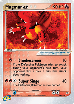 Magmar ex #100