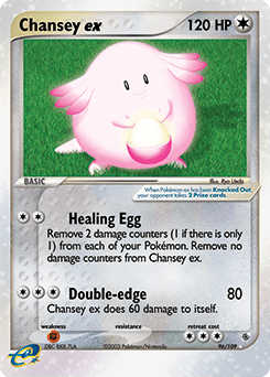 Chansey ex #96