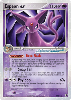 Espeon ex #102