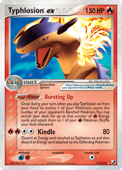 Typhlosion ex #110