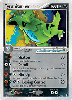Tyranitar ex #111