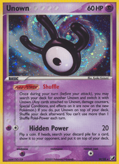 Unown #W