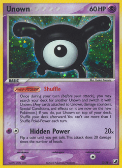 Unown #X