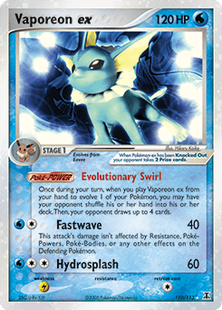 Vaporeon ex #110