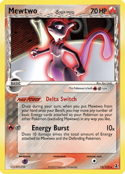 Mewtwo δ #12