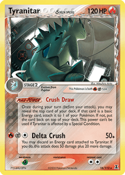 Tyranitar δ #16