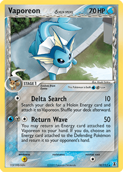 Vaporeon δ #18