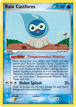 Rain Castform #26