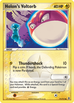 Holon's Voltorb #71