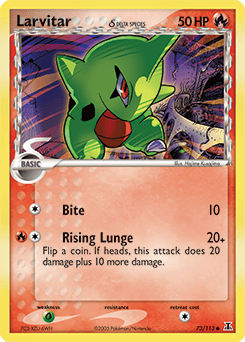 Larvitar δ #73