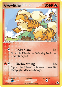 Growlithe #55