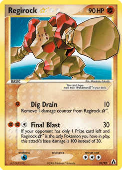 Regirock ★ #91