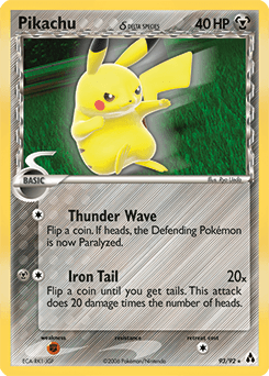 Pikachu δ #93