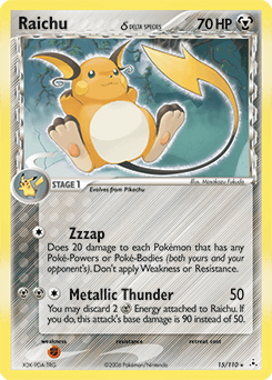 Raichu δ #15