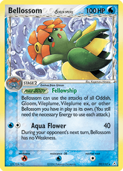 Bellossom δ #19