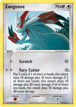 Zangoose #34