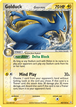 Golduck δ #43