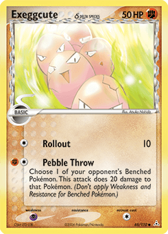Exeggcute δ #65