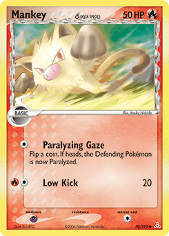 Mankey δ #70